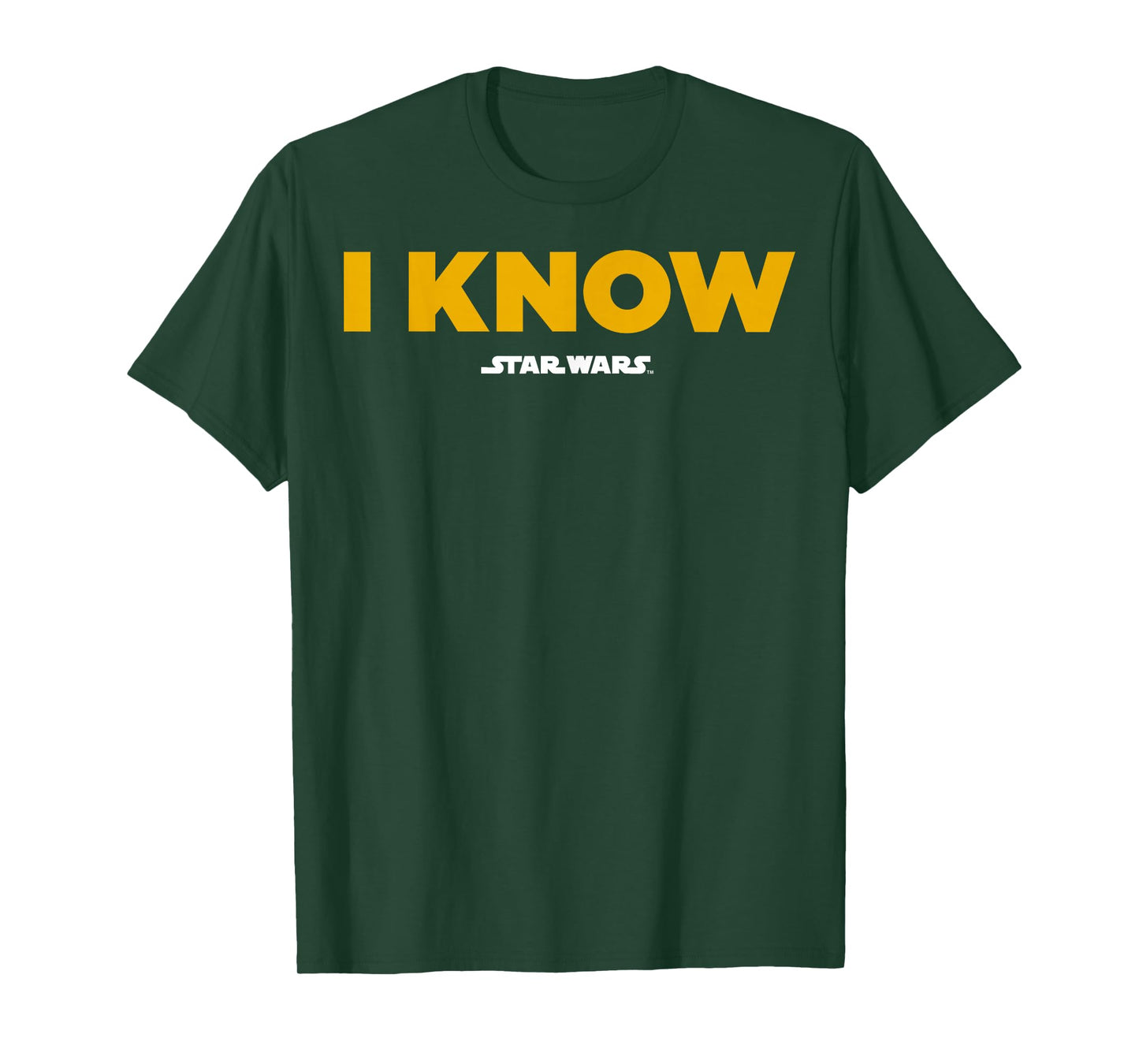 Star Wars Han Solo I Know Graphic T-Shirt T-Shirt