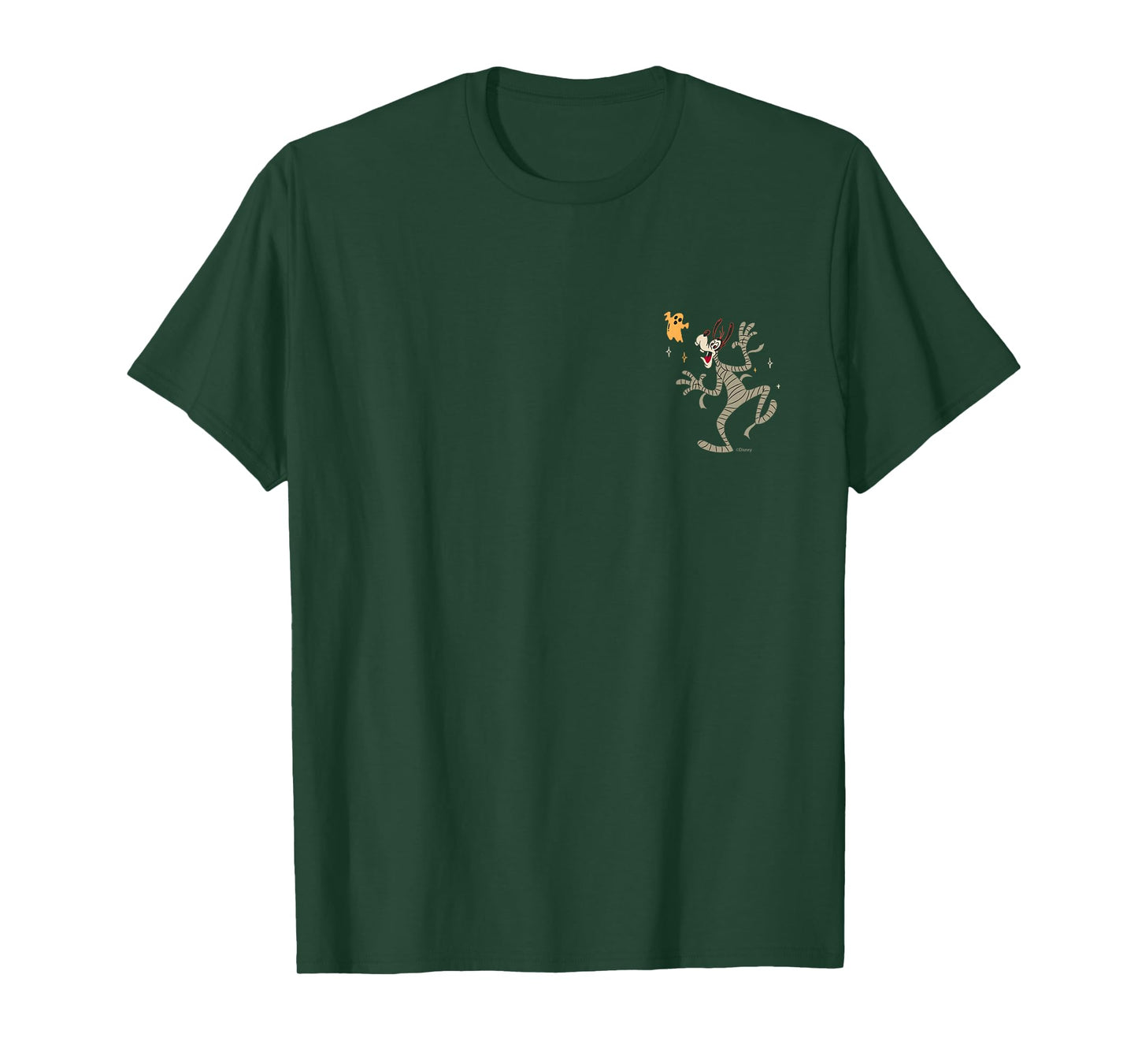 Disney Goofy Halloween Mummy and Spooky Ghost T-Shirt