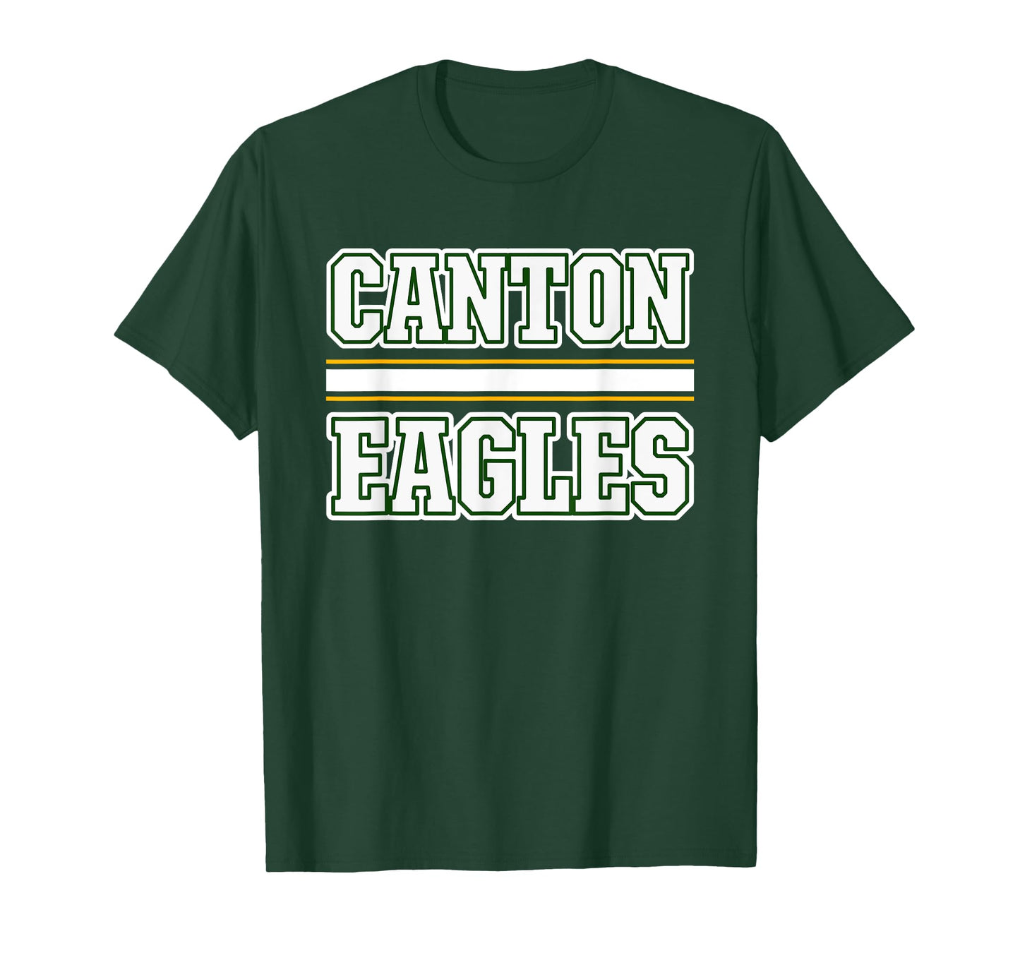 Canton Eagles Horizontal Stripes T-Shirt