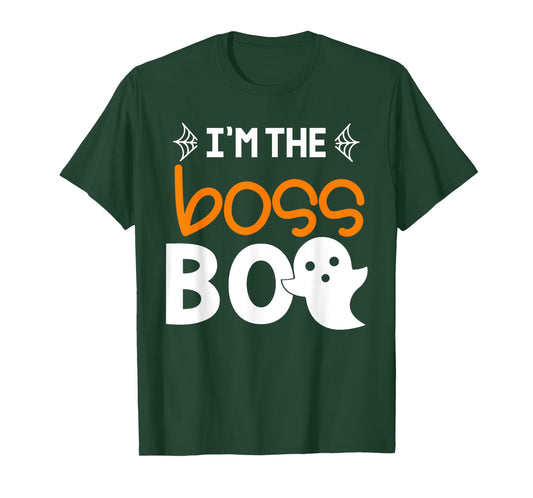 Boss Boo Shirt Family Costume Halloween PJs T-Shirt