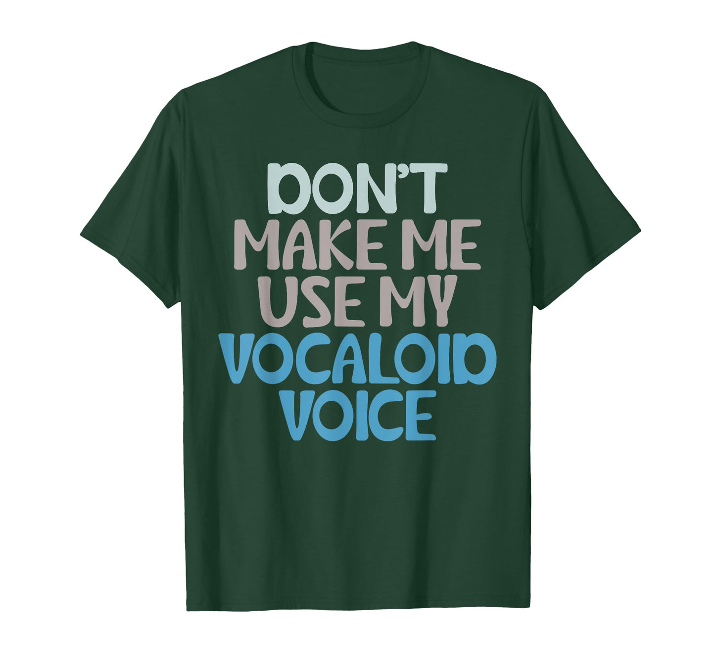 Funny Vocaloid Voice T-shirt Anime Japanese Music Lover T-Shirt