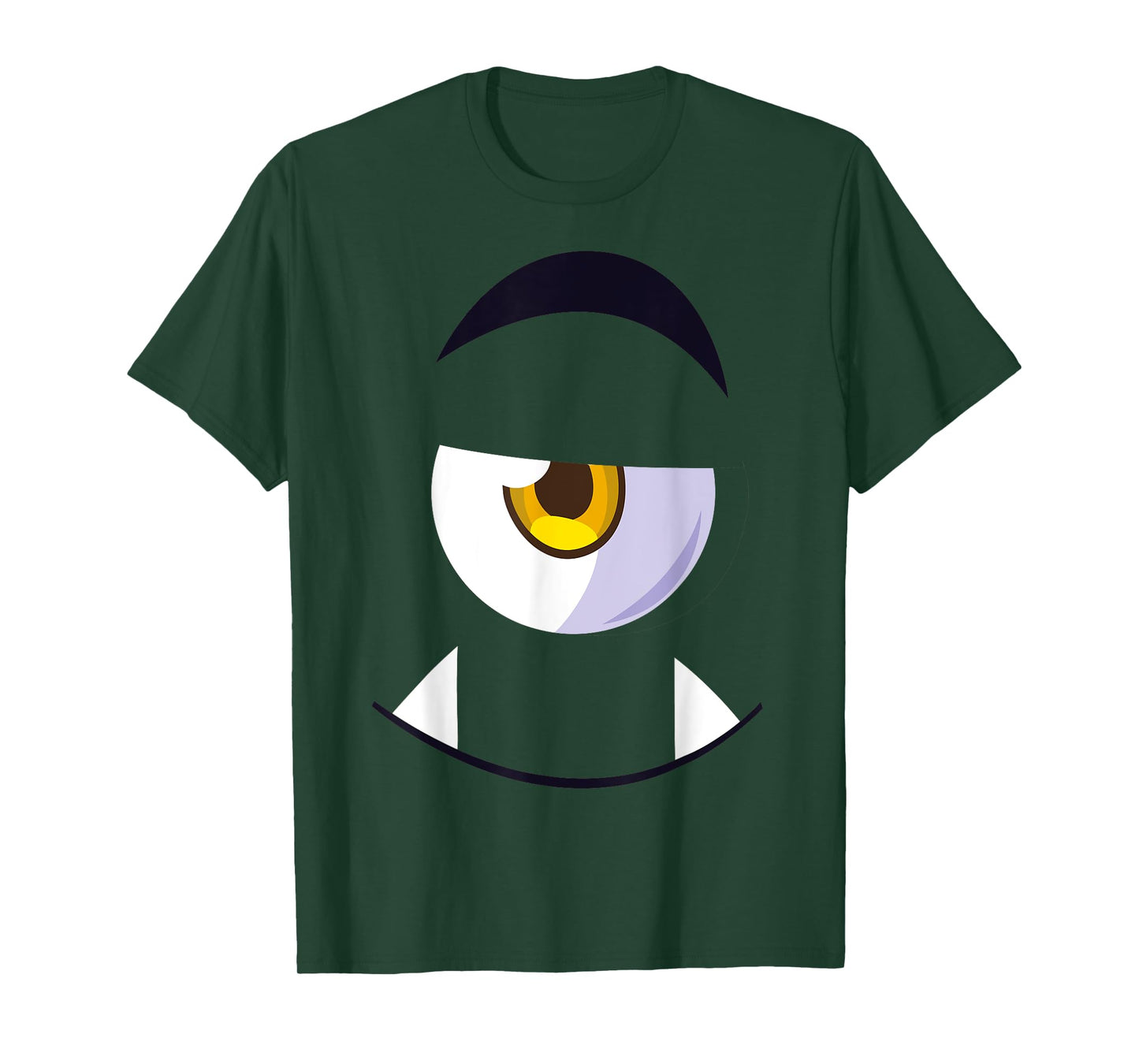 Cute Scary Monster Eyeball Face Halloween Costume Kids Boys T-Shirt