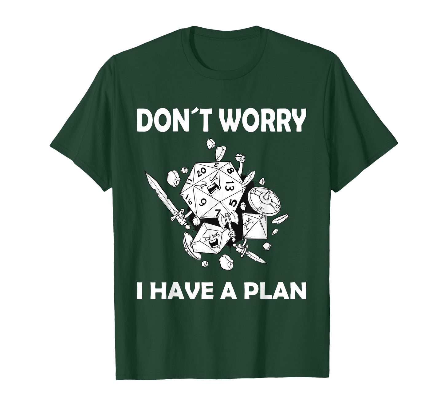 Don't worry, I have a plan role-playing game T-Shirt
