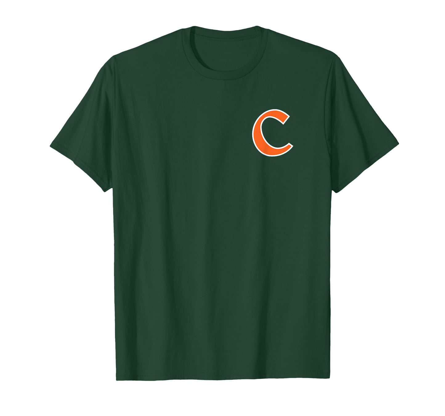 Clemson Tigers Front/Back Classic Logo Officially Licensed T-Shirt