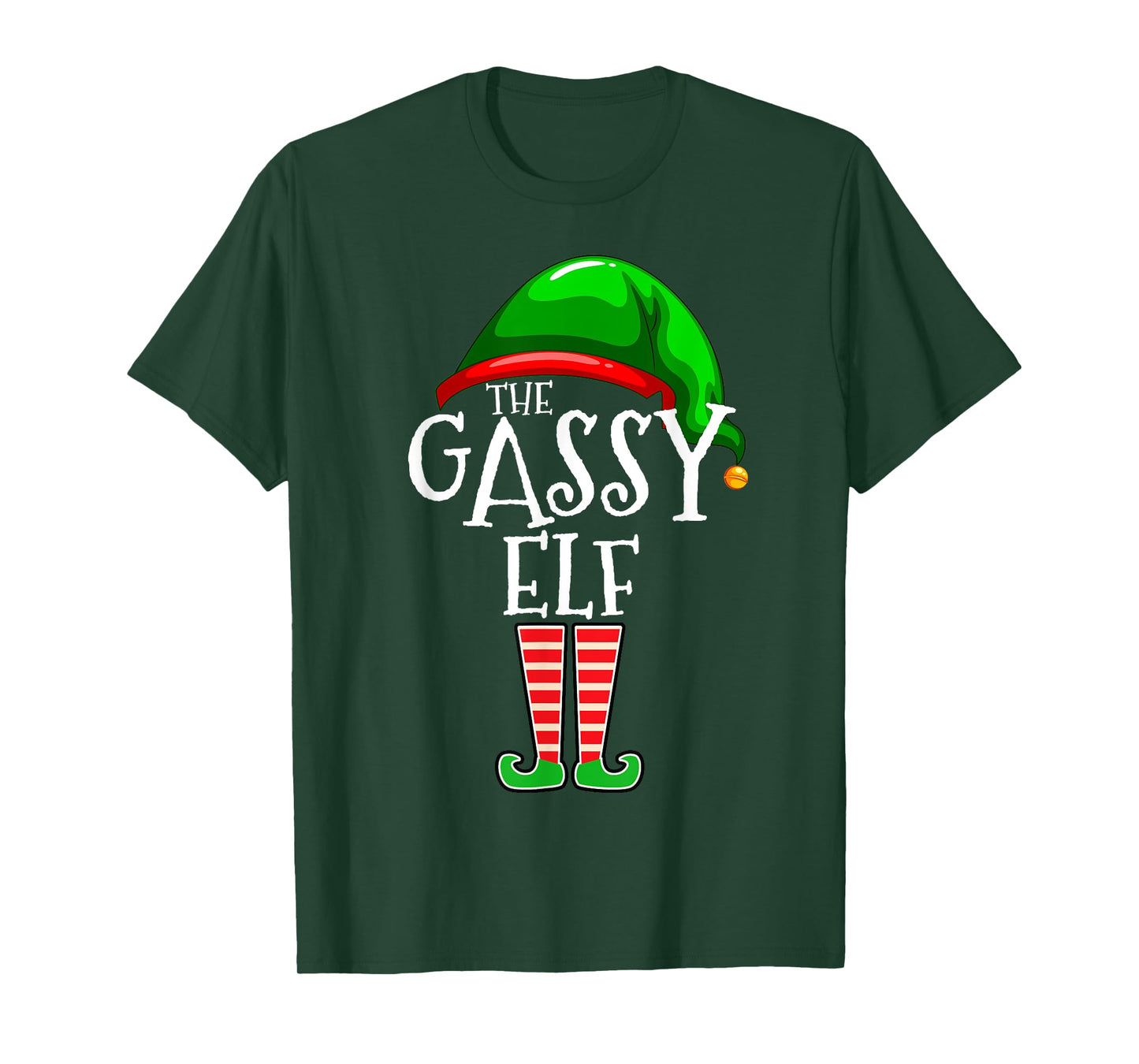 Gassy Elf Group Matching Family Christmas Gift Fart Farter T-Shirt