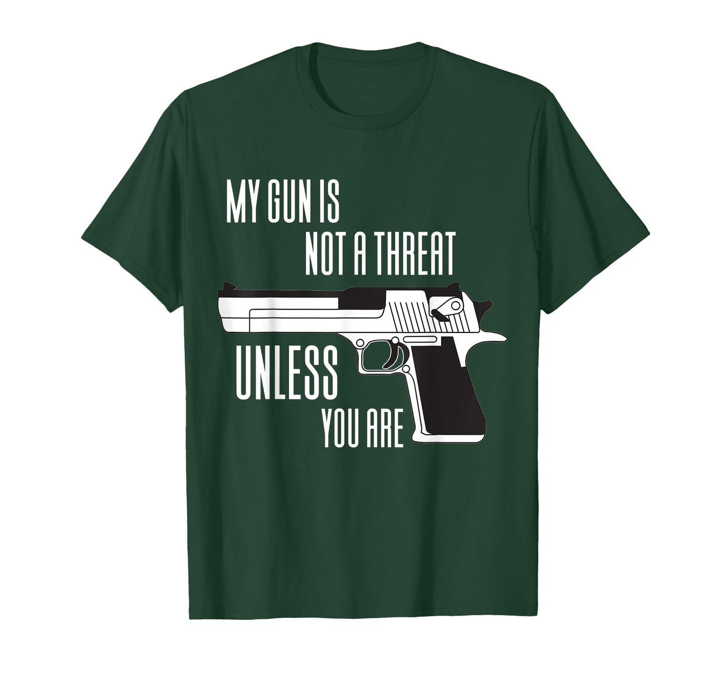 My Gun Is Not A Threat Unless You Are T-Shirt
