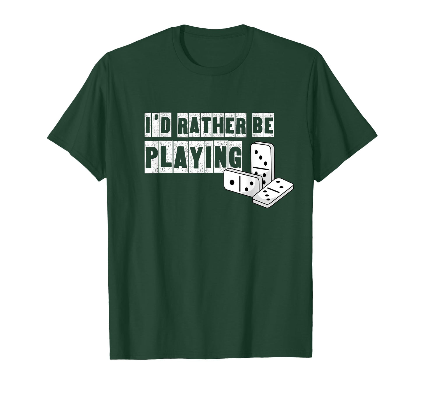 Domino Player Hobby Dominoes Game Funny Saying T-Shirt