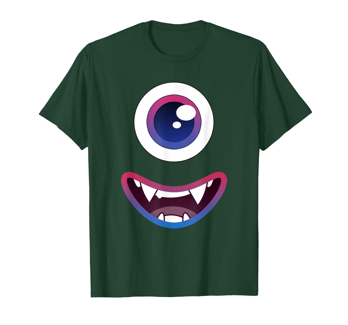 Monster Face Halloween T-Shirt