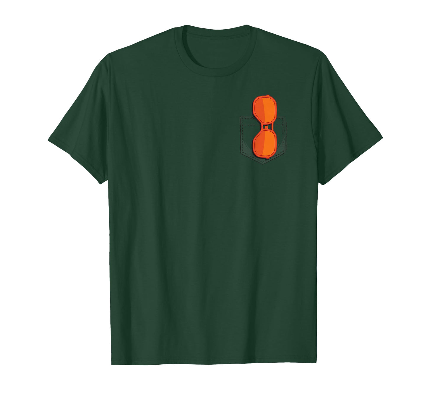 DreamWorks The Bad Guys 2 Mr. Wolf Front & Back Faux Pocket T-Shirt
