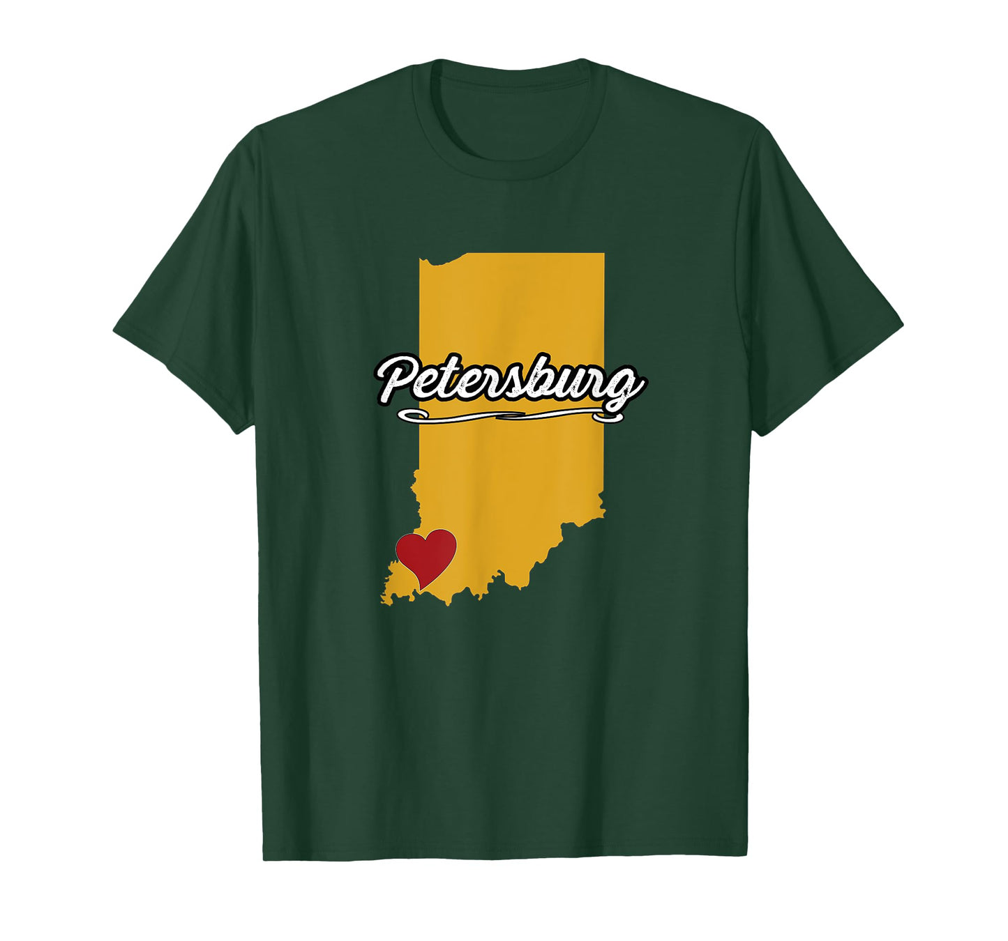 City of Petersburg Indiana | Hoosier Novelty Merch Gift - T-Shirt