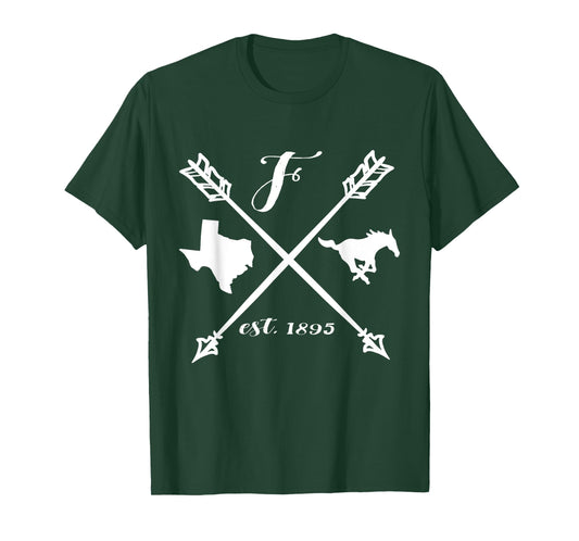 Friendswood Mustangs Arrows Texas T-Shirt