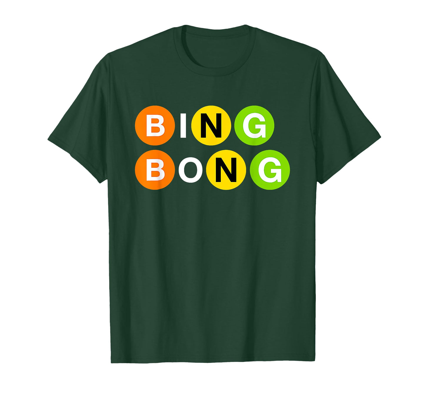 Funny NYC Subway Bing Bong Rally T-Shirt