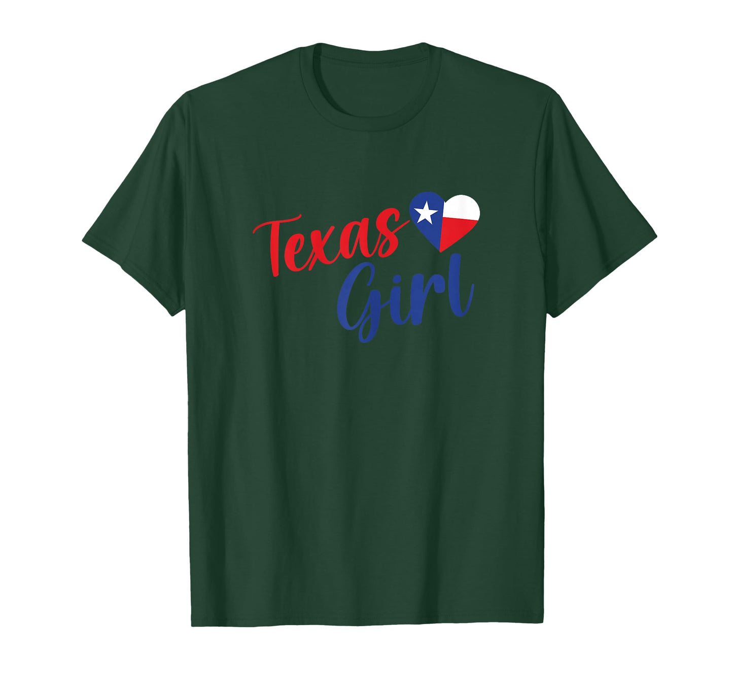 Texas Pride Cute Womens Home State Texas Girl T-Shirt