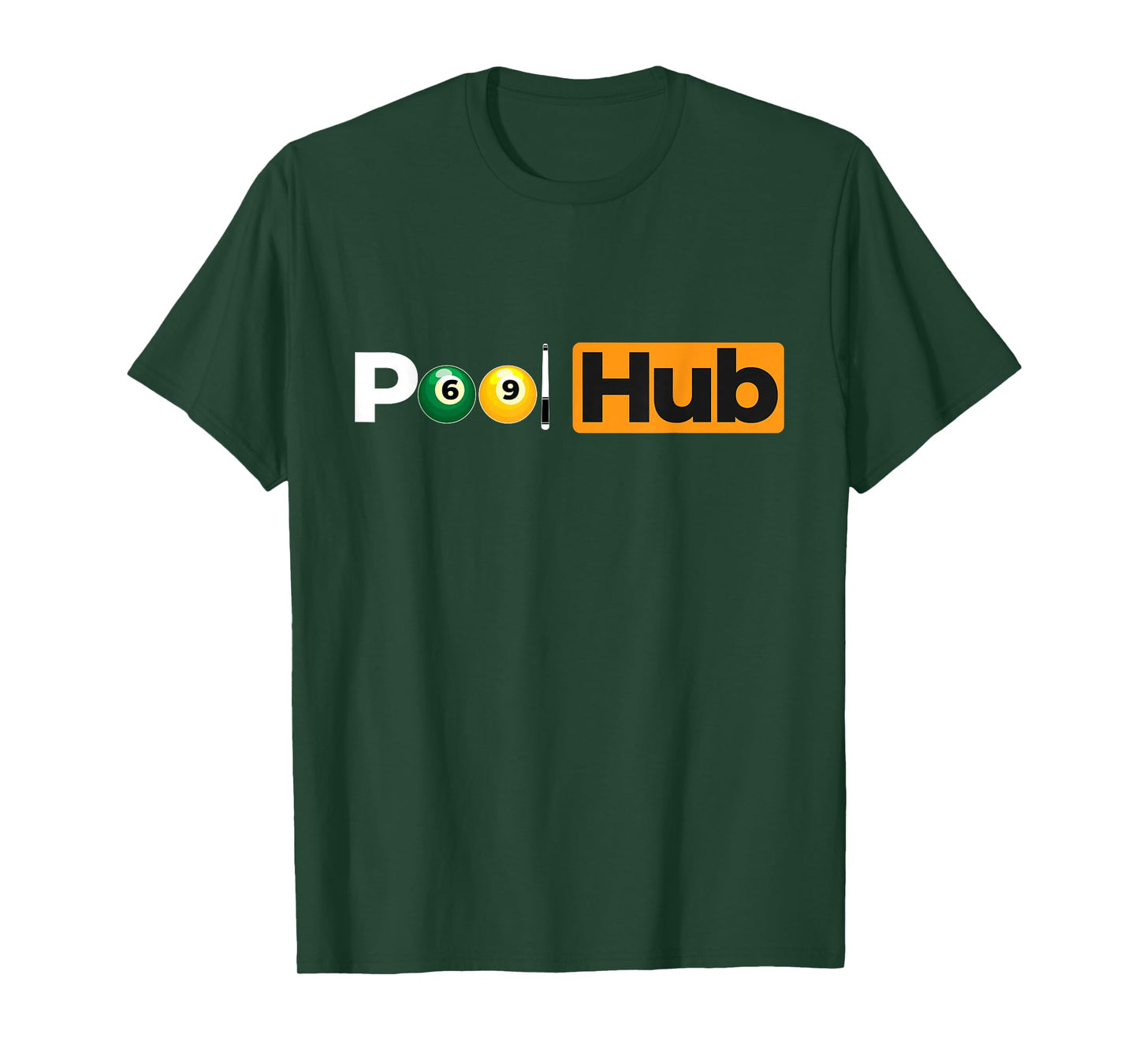 Pool Hub - 8 Ball Billiard Game Pool Player T-Shirt
