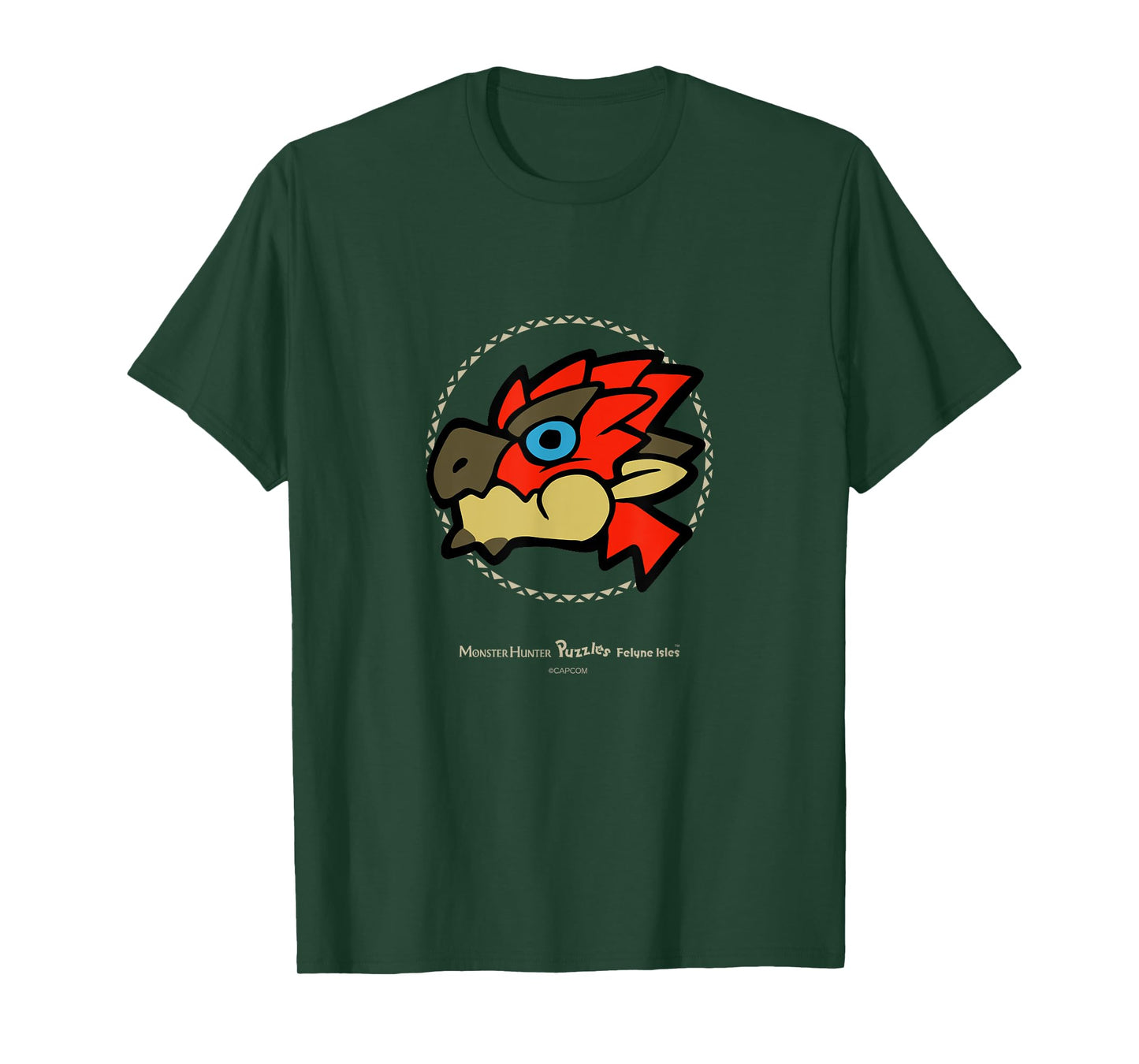 Monster Hunter Puzzles: Felyne Isles Radical Rathalos T-Shirt