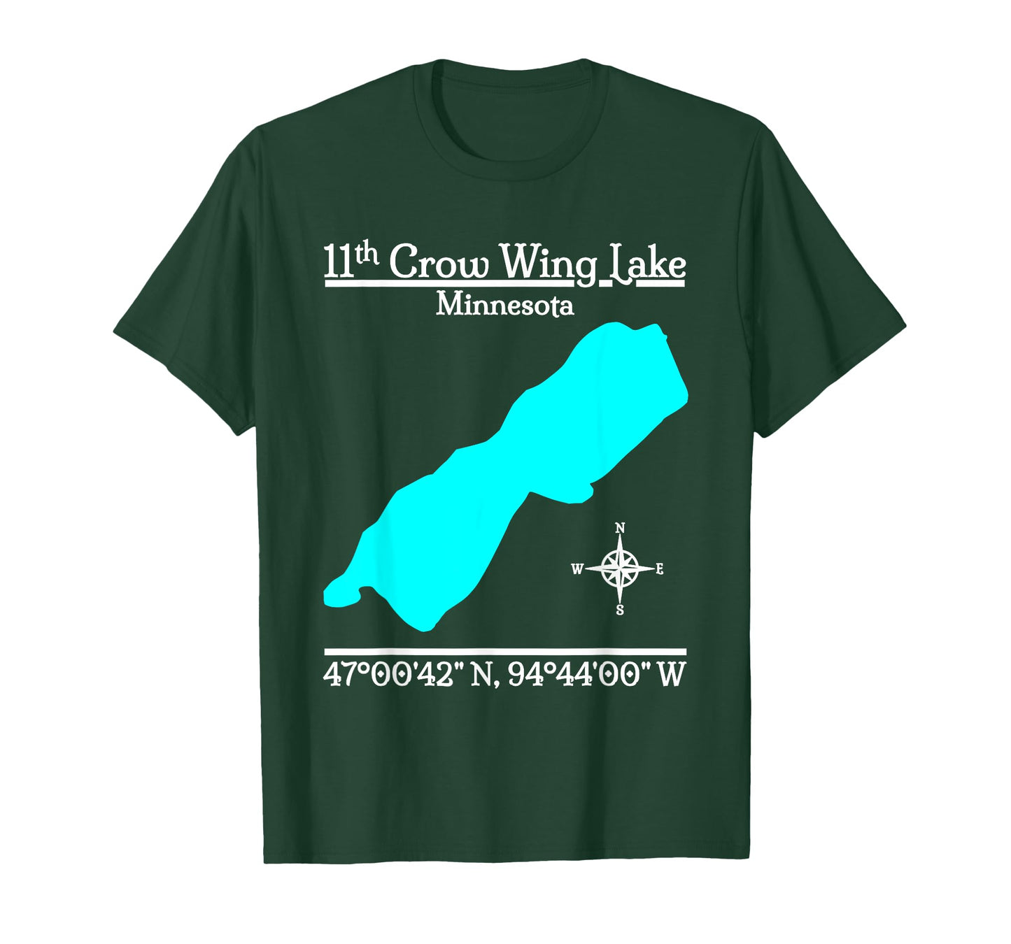 Eleventh Crow Wing Lake - Minnesota T-Shirt