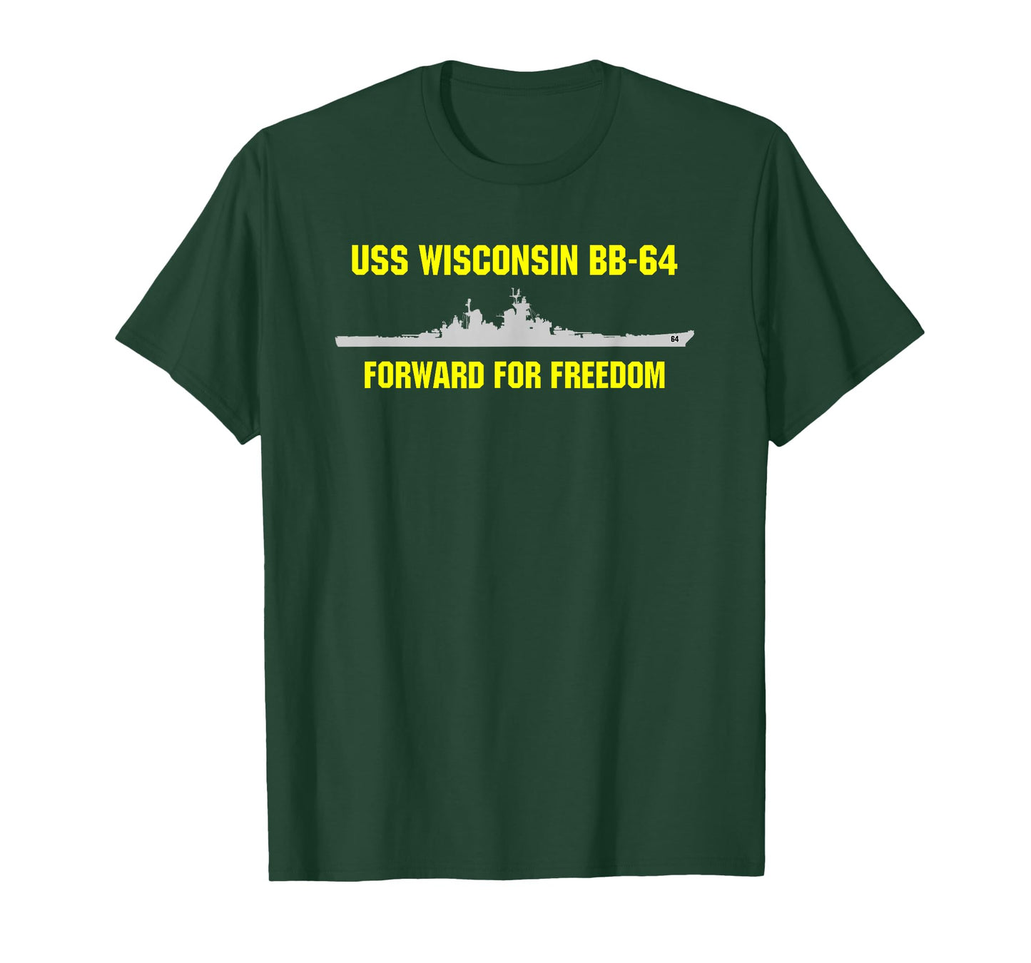 USS Wisconsin BB-64 T-Shirt T-Shirt