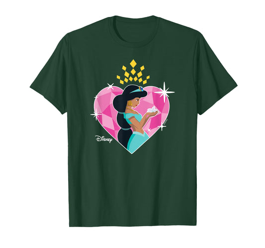 Disney Princess - Jasmine Heart T-Shirt