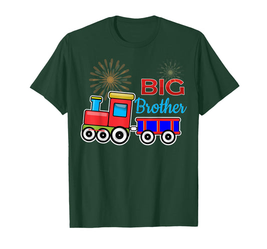 Big Brother Train T-shirt Toddler/ infant Kids Tee T-Shirt
