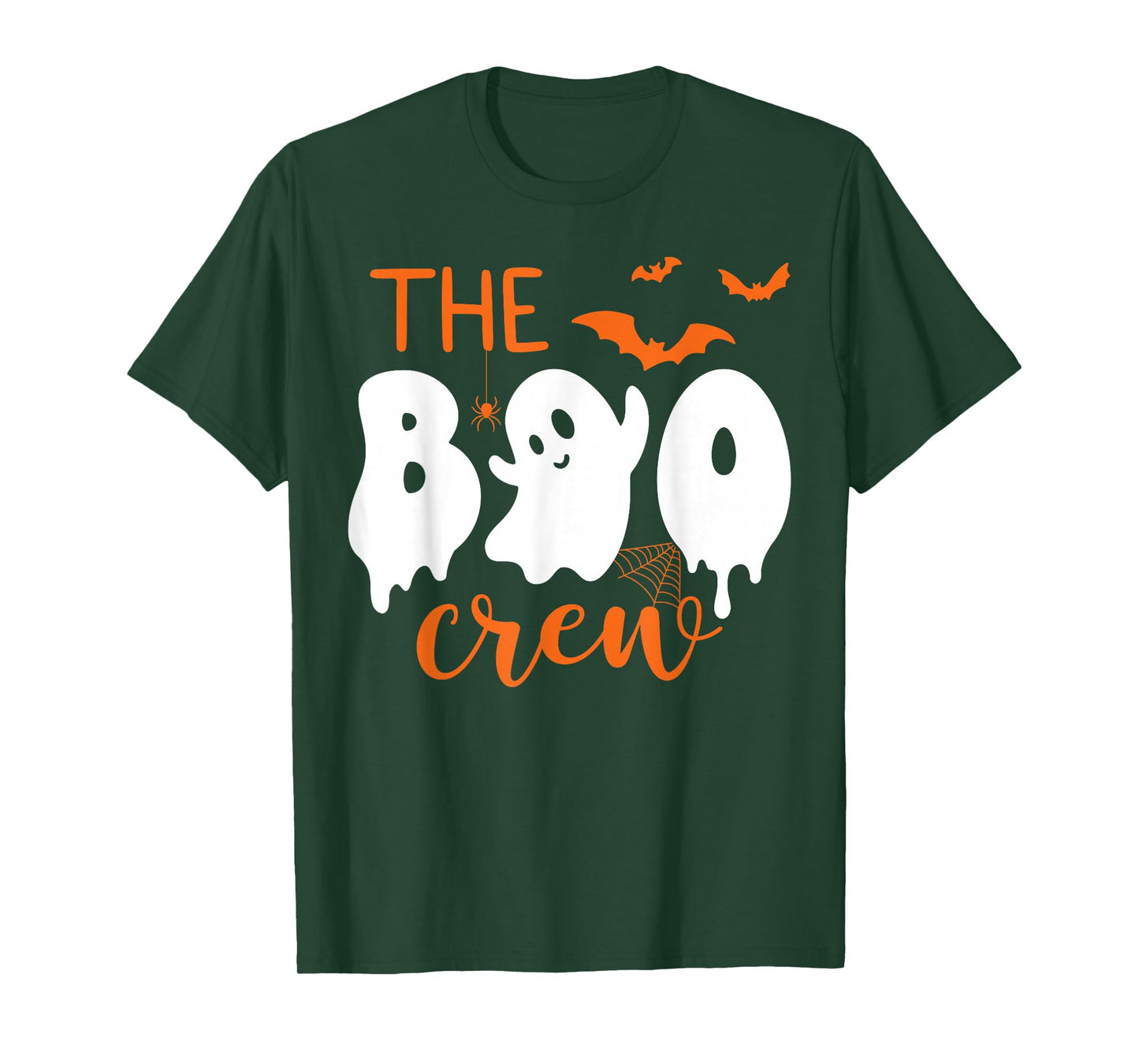 Halloween Ghost Boo Crew Costume Matching Adults Kids Cousin T-Shirt