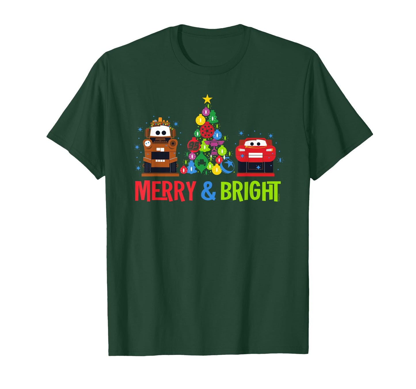 Disney and Pixar's Cars Christmas Holiday Nutcrackers T-Shirt