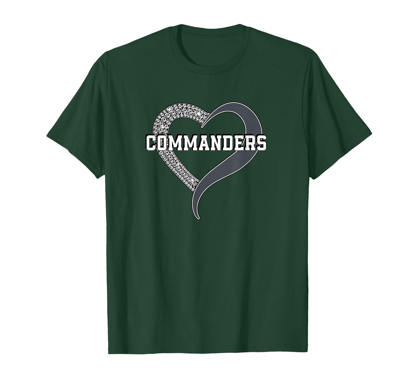 Commanders Washington County Diamond Heart HS T-Shirt