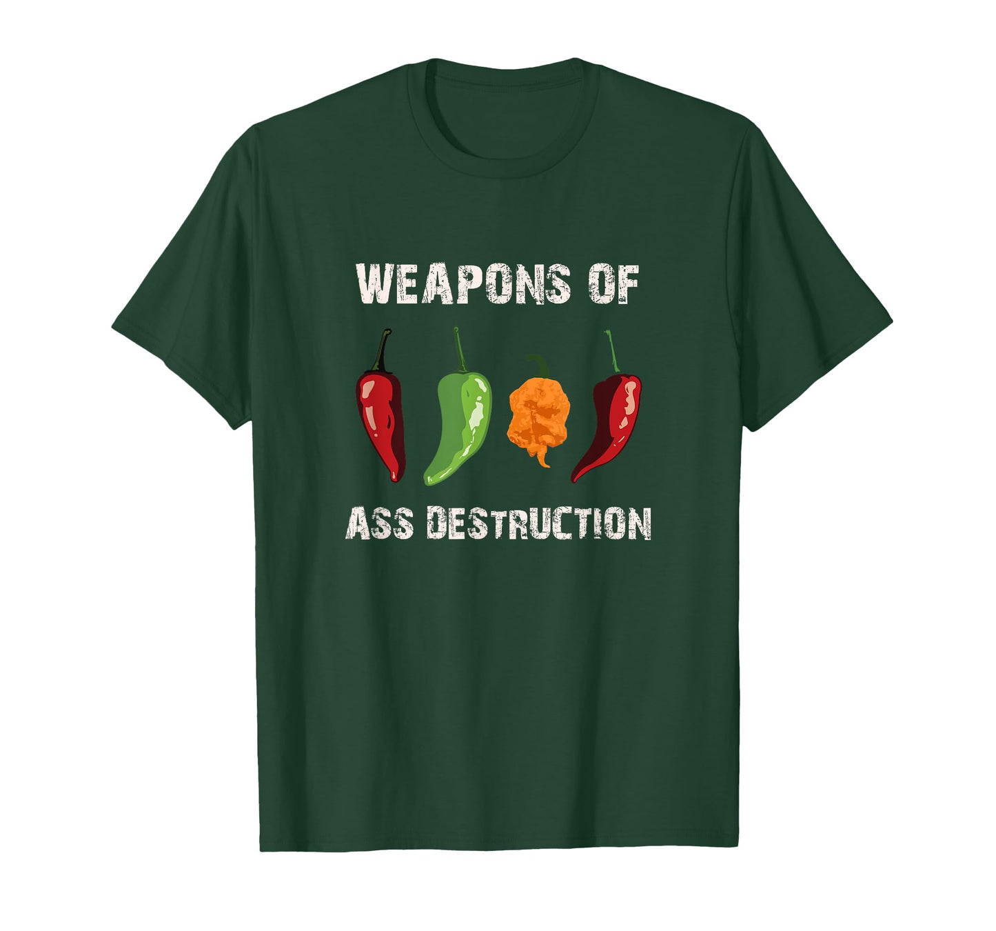 Funny pepper chili head spicy hot foods T-Shirt