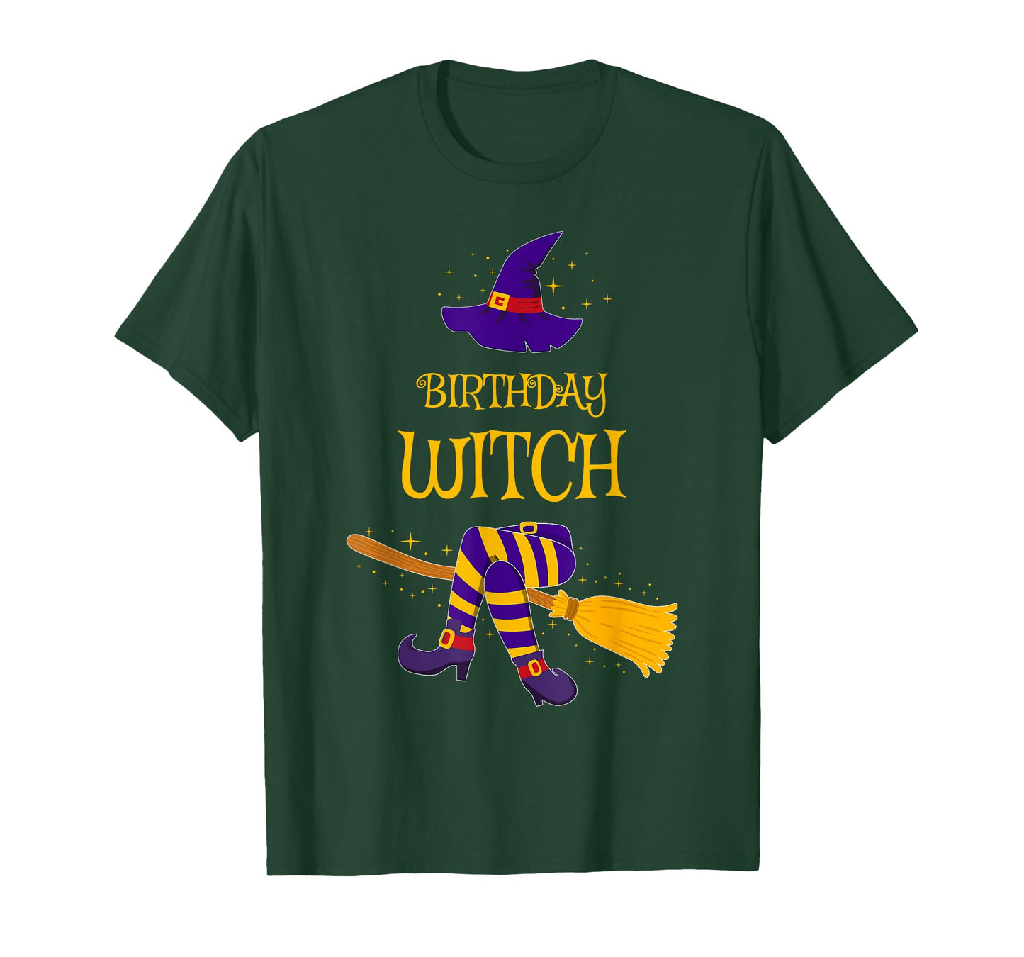 I’m The Birthday Witch Family Matching Costume Halloween T-Shirt