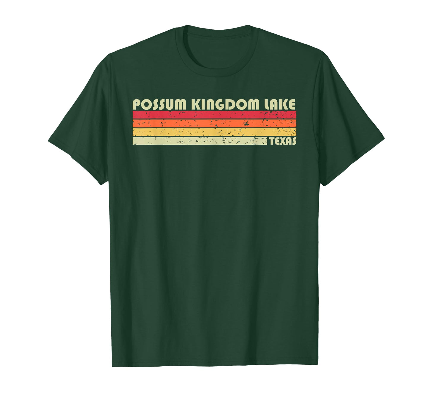 POSSUM KINGDOM LAKE TEXAS Funny Fishing Camping Summer Gift T-Shirt