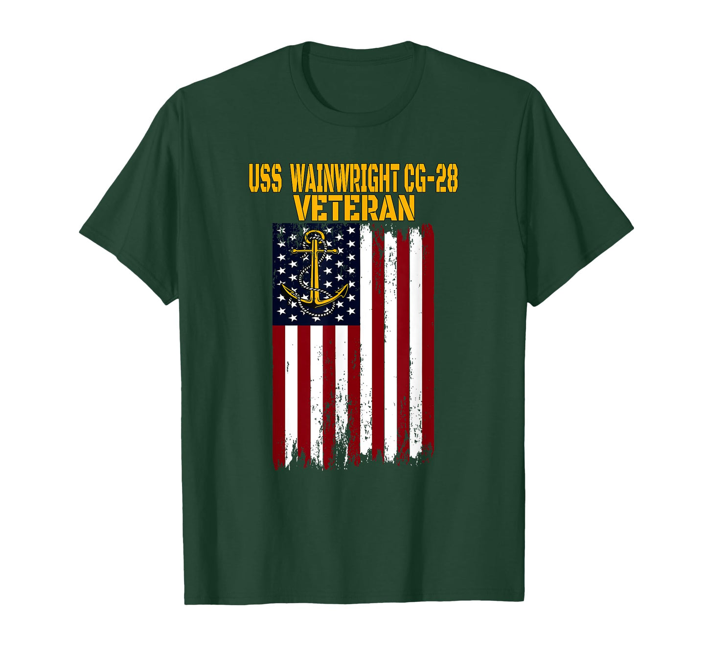 USS Wainwright CG-28 Cruiser Veterans Day Father's Day T-Shirt