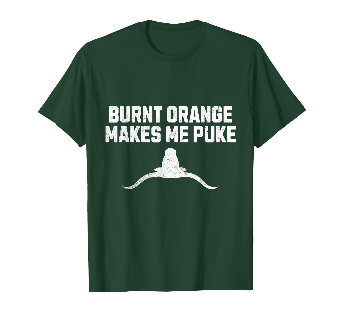 Burnt Orange Makes Me Puke T-Shirt