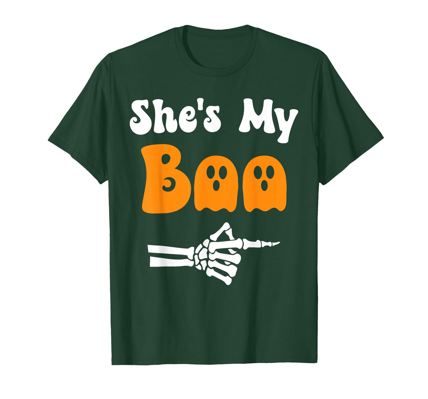 She's My Boo Funny Matching Halloween Couples She's My Boo T-Shirt