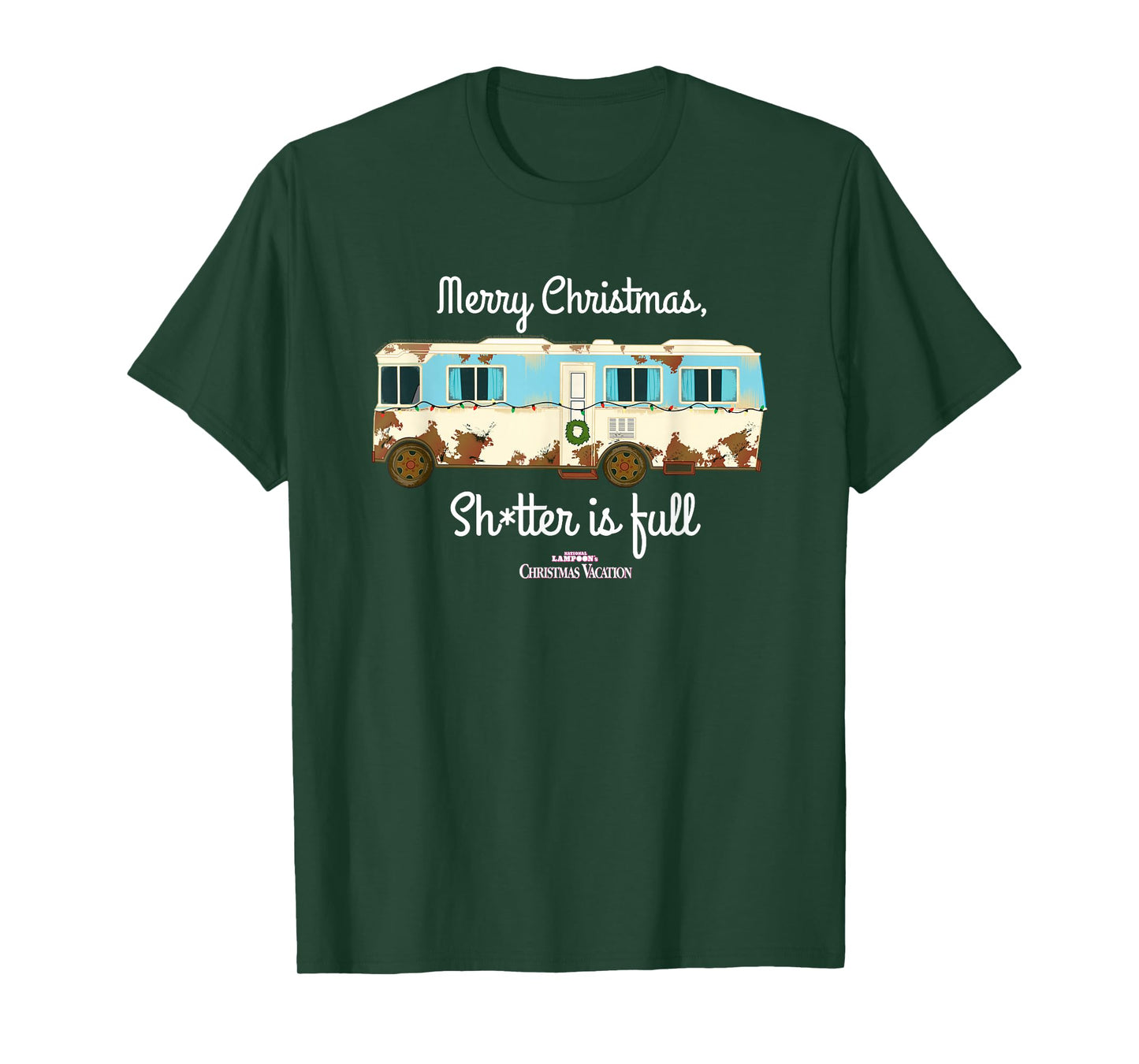 Christmas Vacation Full RV Cousin Eddie Holiday Movie T-Shirt