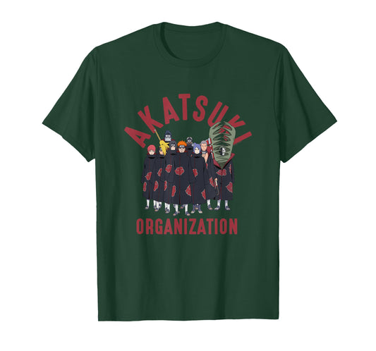 Naruto Shippuden Akatsuki Organization Anime T-Shirt