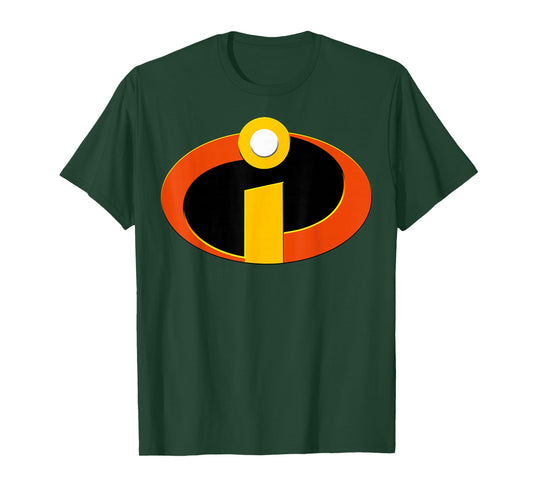 Disney Pixar The Incredibles Distressed Superhero Badge T-Shirt