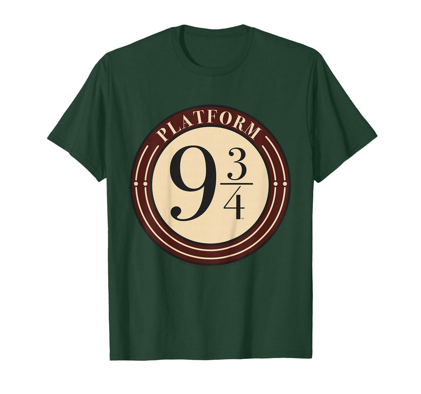 Kids Harry Potter Platform 9 &3/4 Simple Logo T-Shirt