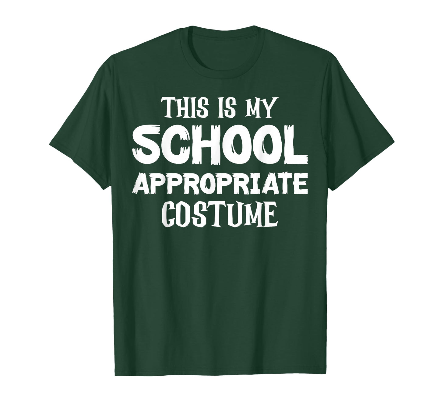 This Is My School Appropriate Costume Ghost Halloween T-Shirt