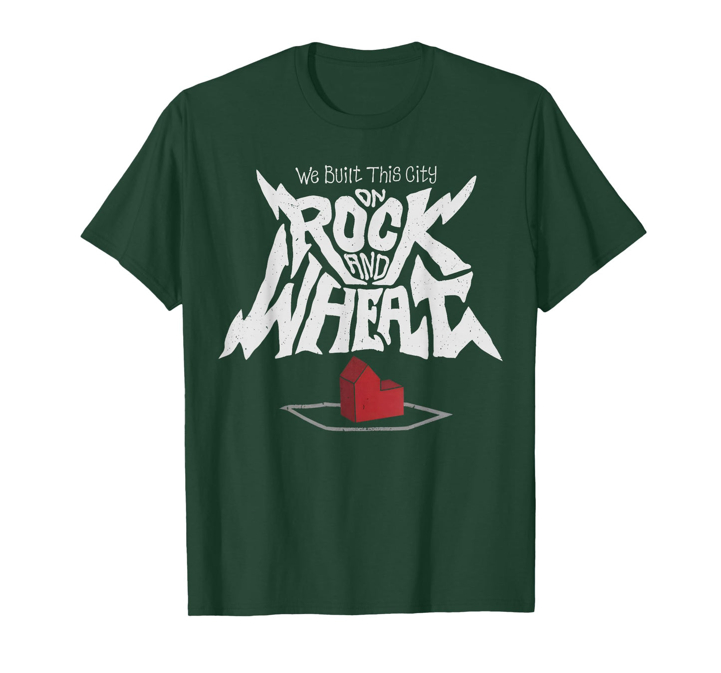 We Built This City On Rock And Wheat or Board Game T-Shirt