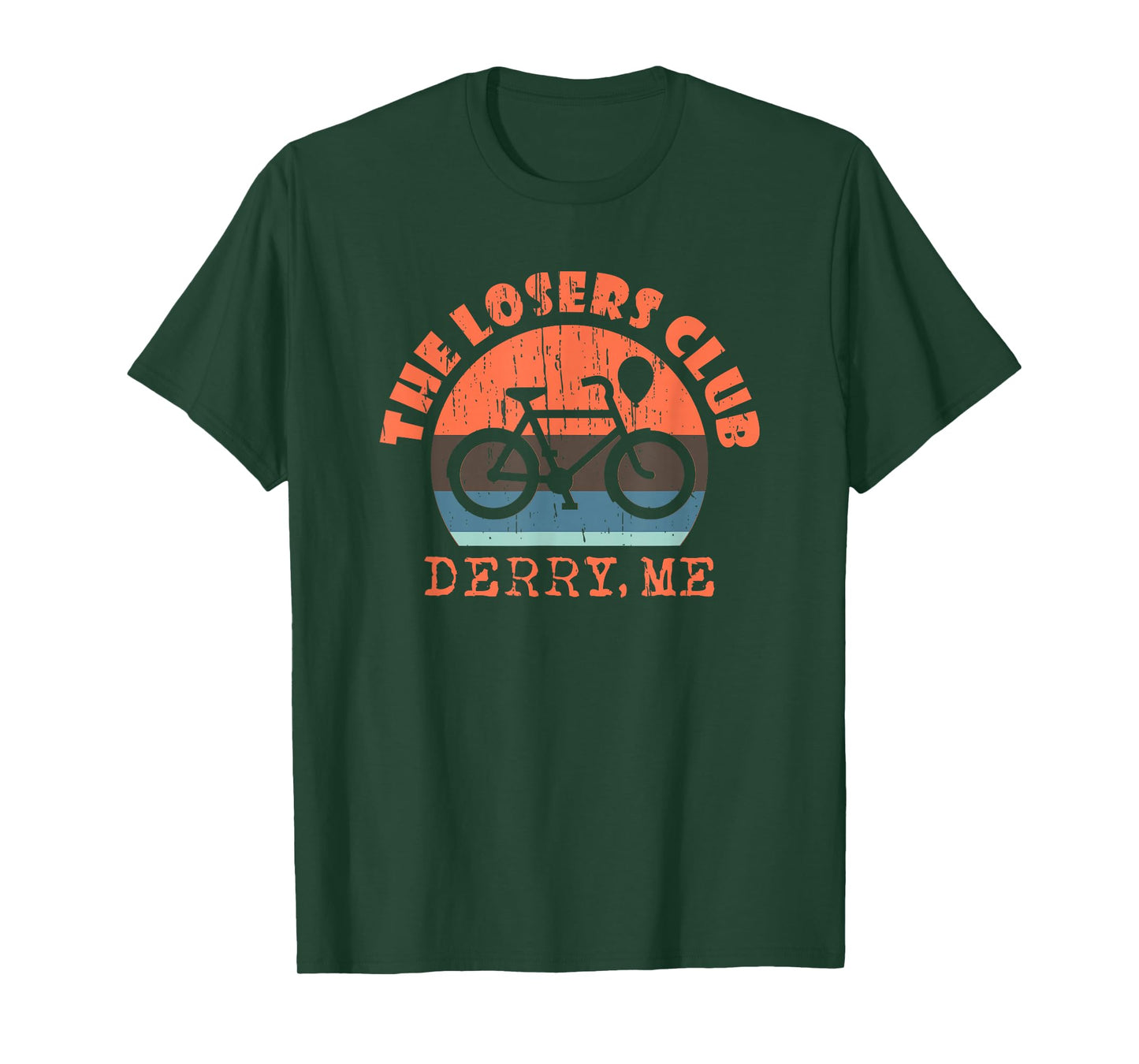 The Losers Club Vintage Bike Distressed Design T-Shirt
