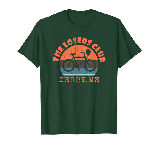 The Losers Club Vintage Bike Distressed Design T-Shirt