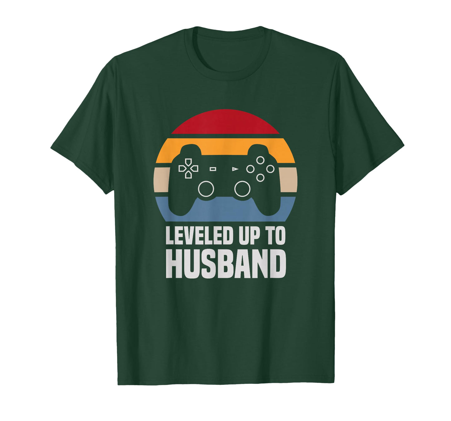 Leveled Up To Husband Gifts For Him Newly Married Couple T-Shirt