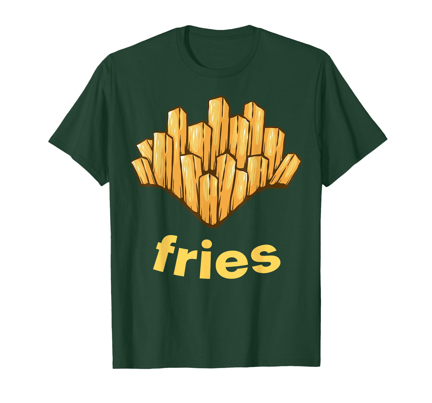 French Fries Costume French Fry Easy DIY Costume French Fry T-Shirt