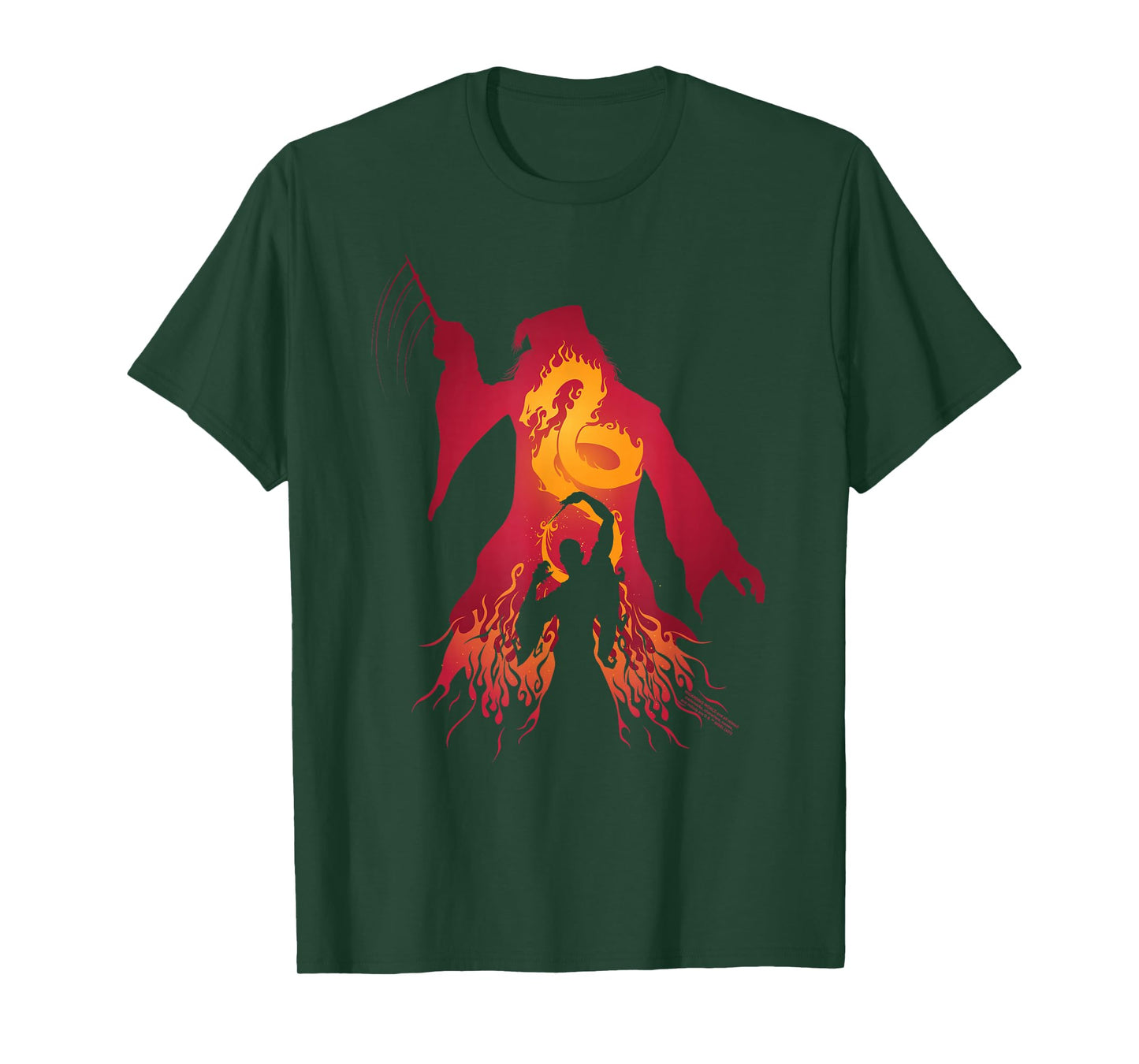 Harry Potter Fiery Dumbledore vs. Voldemort T-Shirt