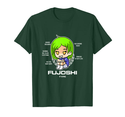 Fujoshi Type Otaku Anime Manga Women T-Shirt