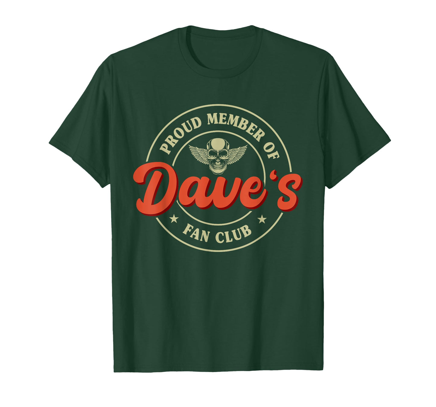 Name Dave Fan Club T-Shirt