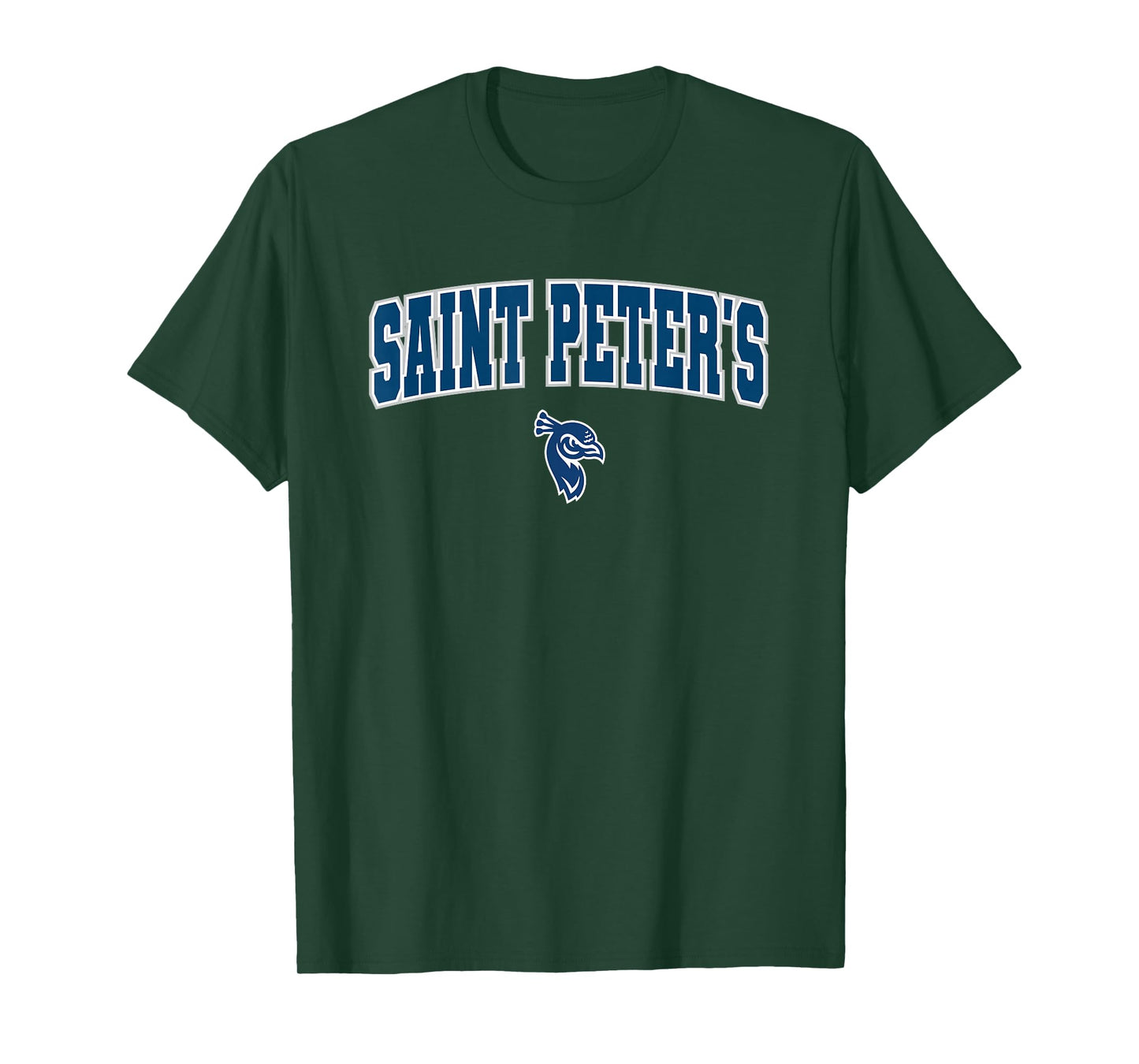 Saint Peter's University Peacocks Arch Logo T-Shirt
