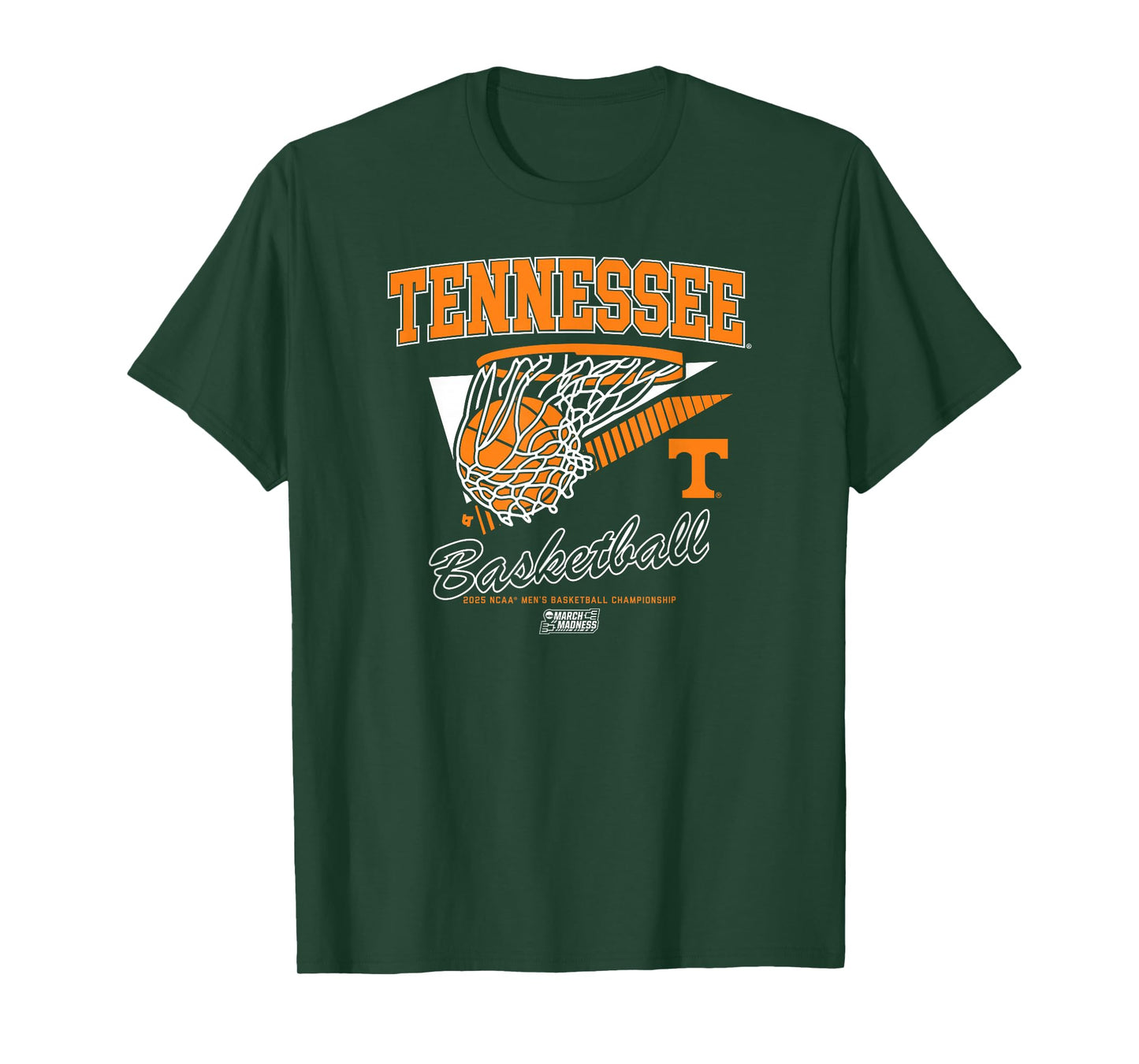 Tennessee Volunteers Basketball: 2025 March Madness NCAA T-Shirt