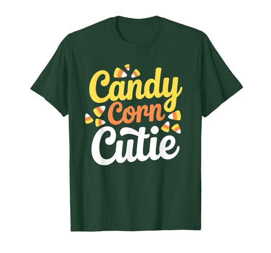 Candy Corn Cutie Cute Halloween Costume T-Shirt