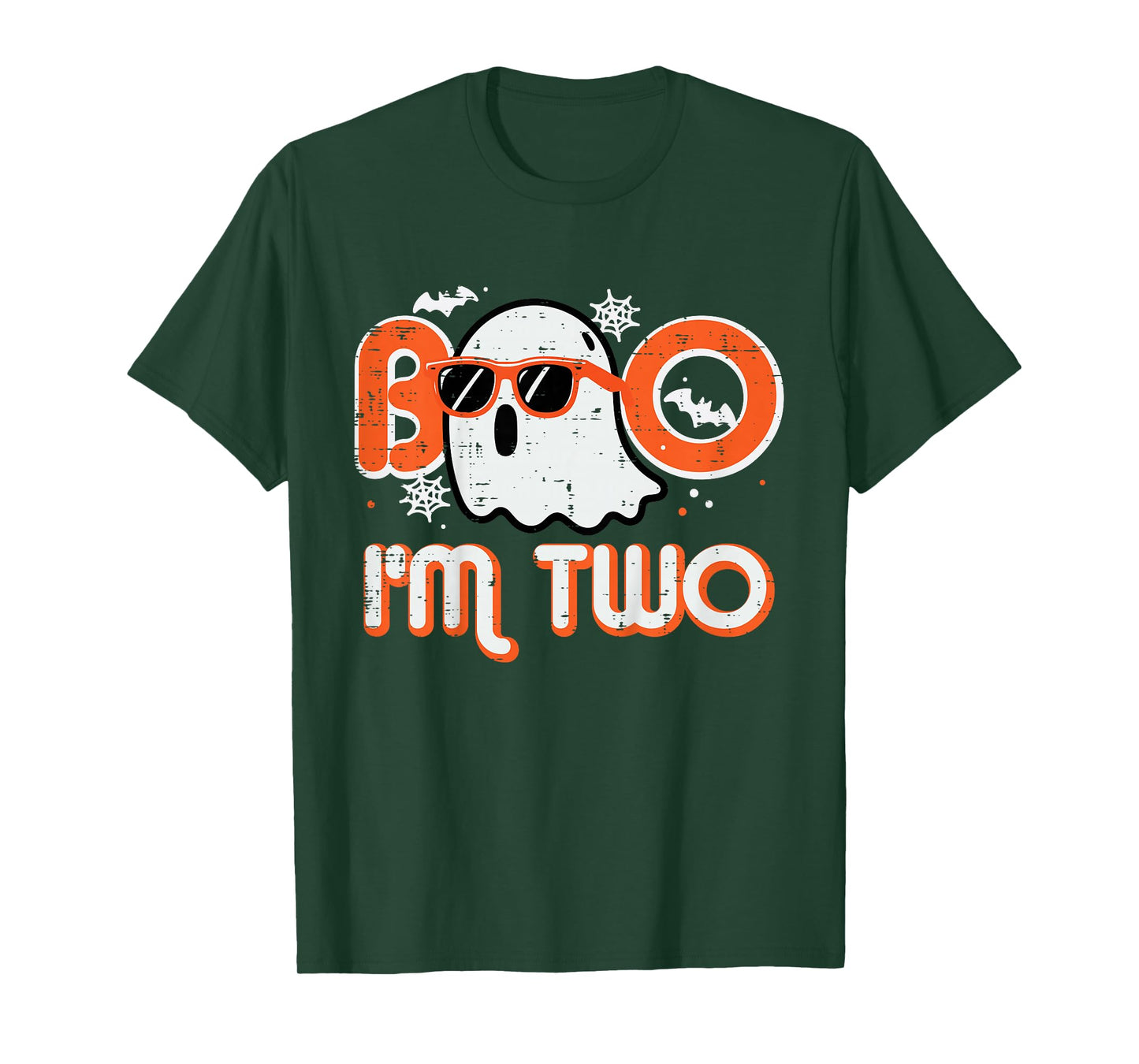 Kids Halloween Ghost Boo Im 2 Costume Boys Girls Kids Toddler T-Shirt