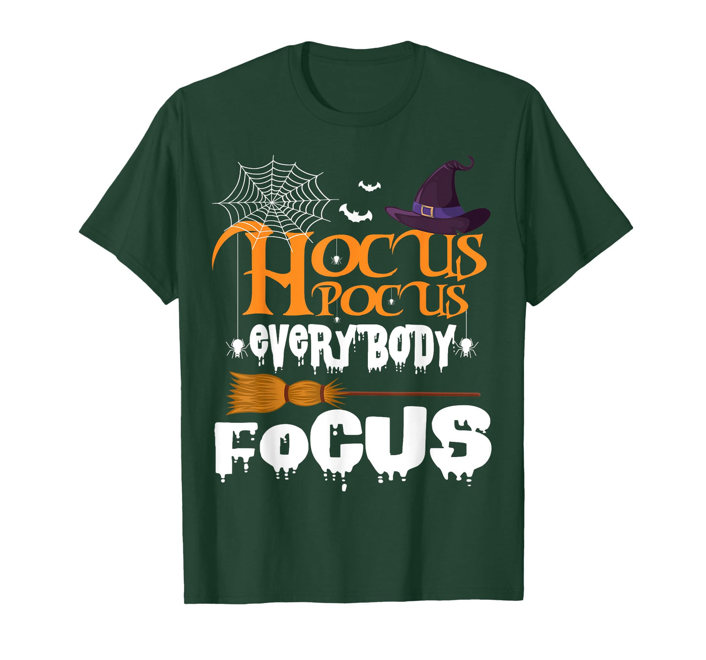Hocus Pocus Everybody Focus shirt - Funny Halloween T-Shirt T-Shirt